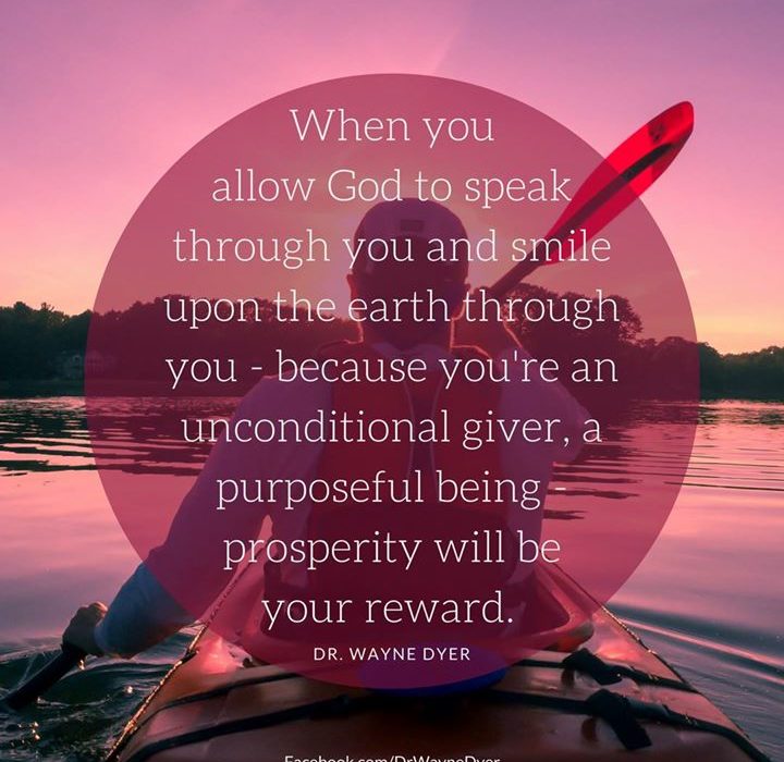 Sage Consulting Services, LLC shared Dr. Wayne W. Dyer’s post